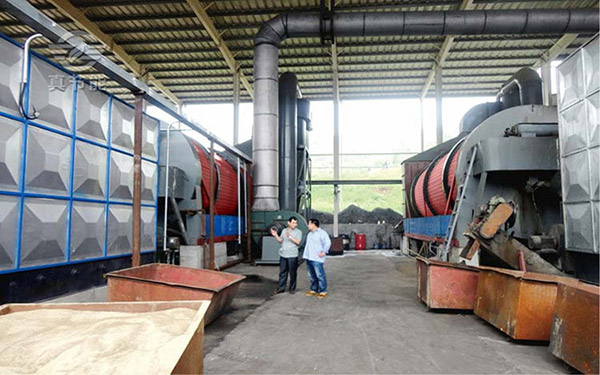 紡織污泥烘干機生產現(xiàn)場二 紡織污泥烘干機生產現(xiàn)場二